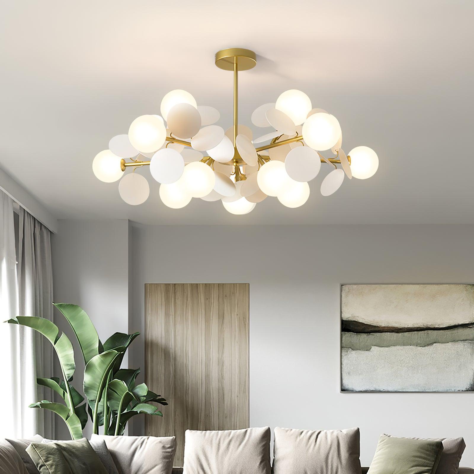 Off White Tree Chandelier - Lamp Outdoor