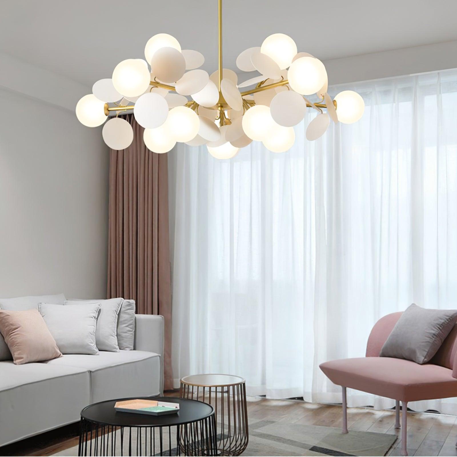 Off White Tree Chandelier - Lamp Outdoor