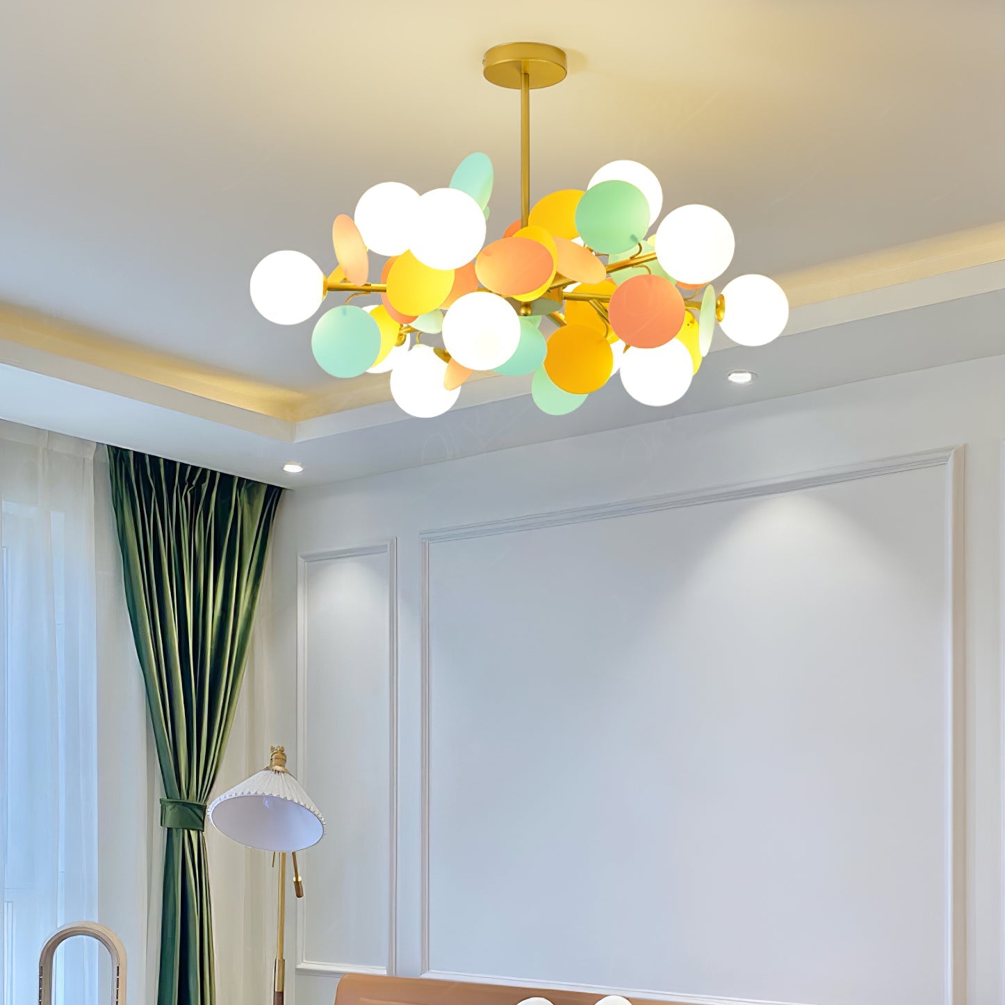 Off White Tree Chandelier - Lamp Outdoor