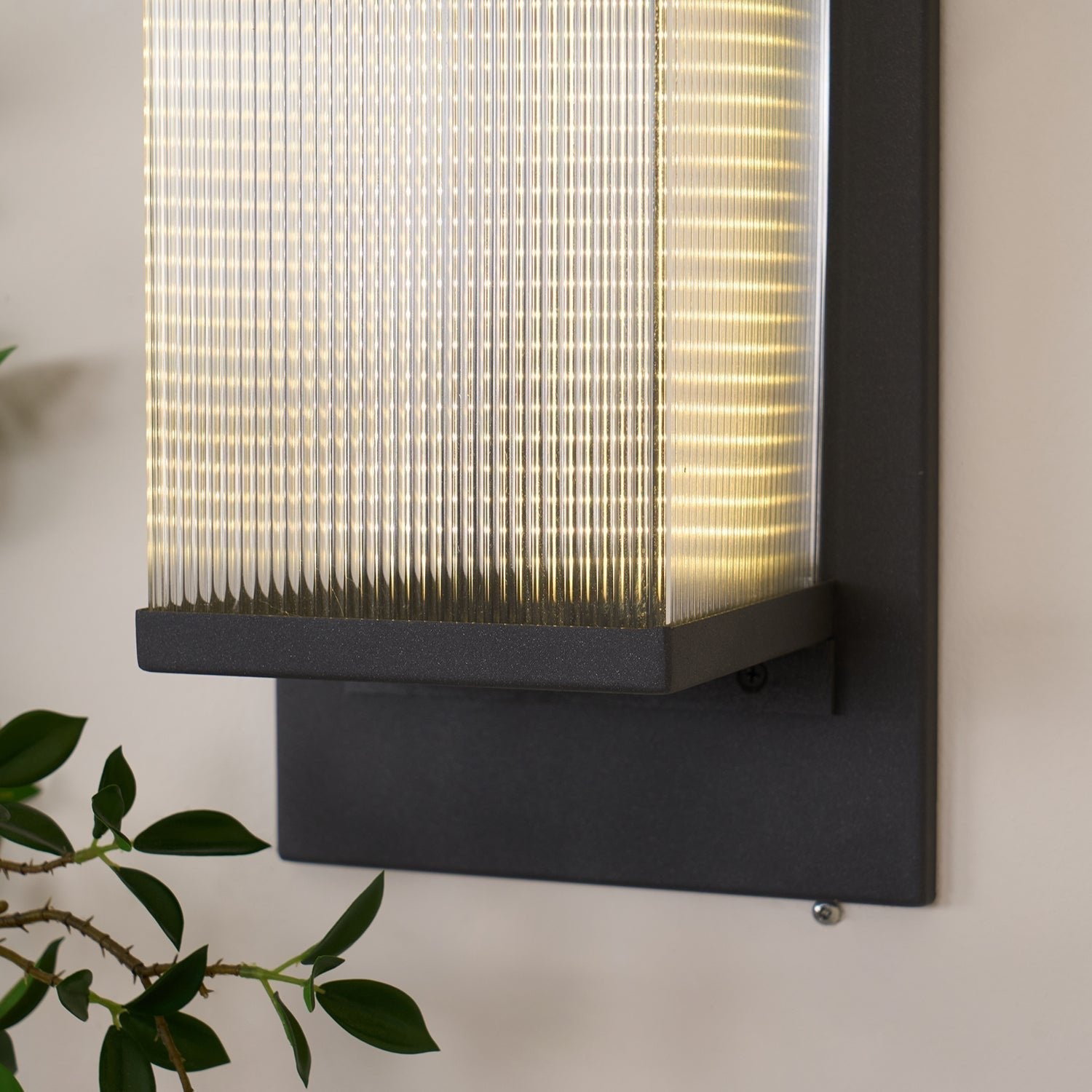 Oleron Box Outdoor Solar Wall Lamp - Lamp Outdoor
