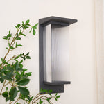 Oleron Box Outdoor Solar Wall Lamp - Lamp Outdoor
