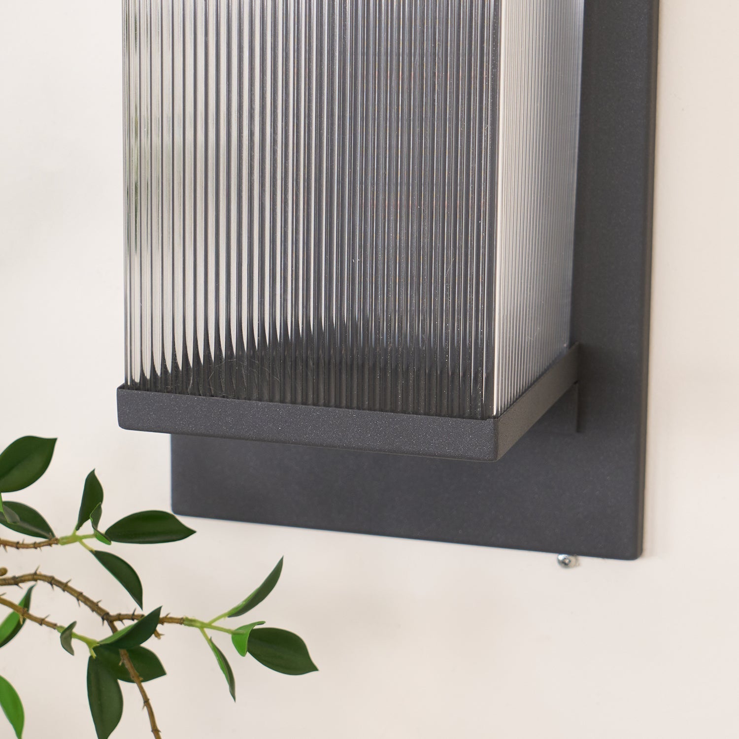 Oleron Box Outdoor Solar Wall Lamp - Lamp Outdoor