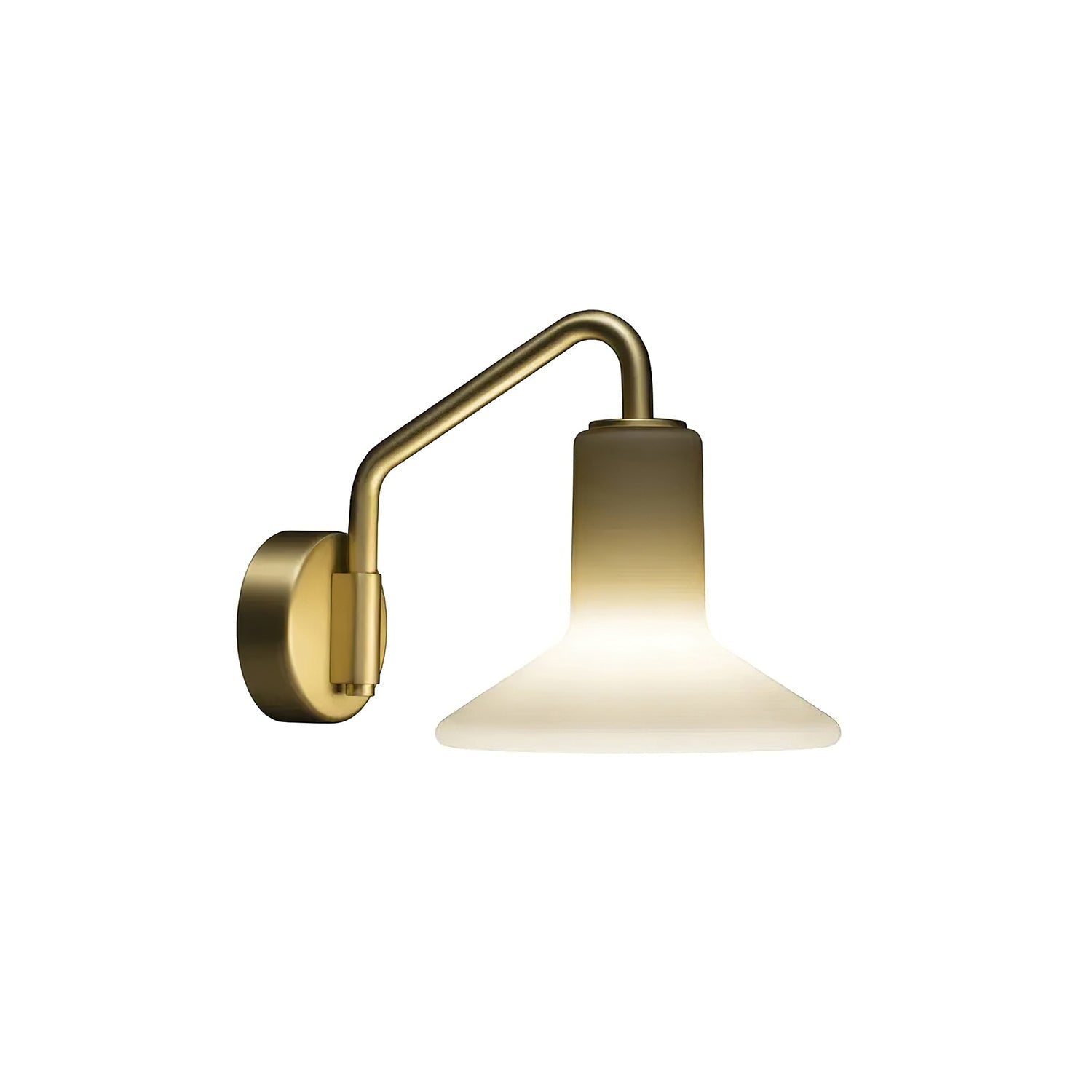 Olly Modern Glass Wall Light