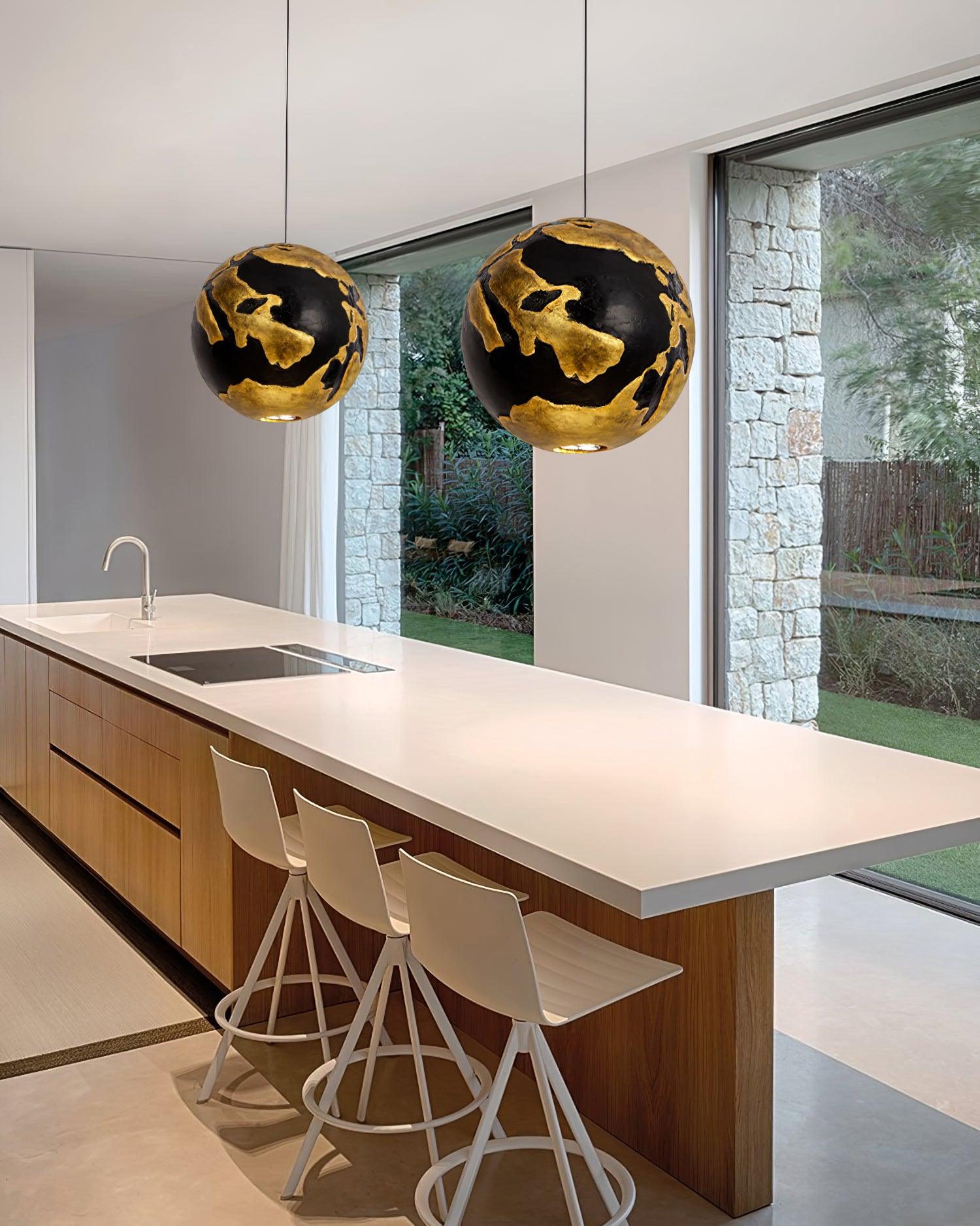 Alzorila Modern Minimalist Nordic Art Composite Pendant Light - Lamp Outdoor