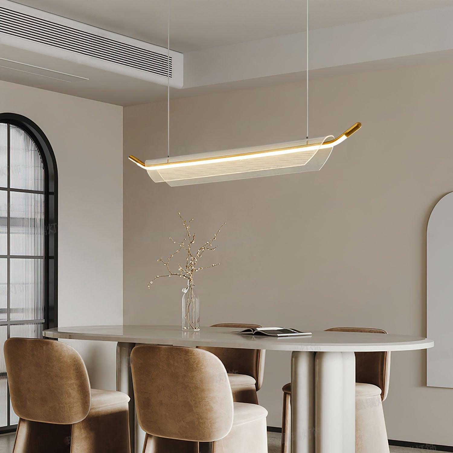 Glider Fashion Acrylic Pendant Light - Lamp Outdoor