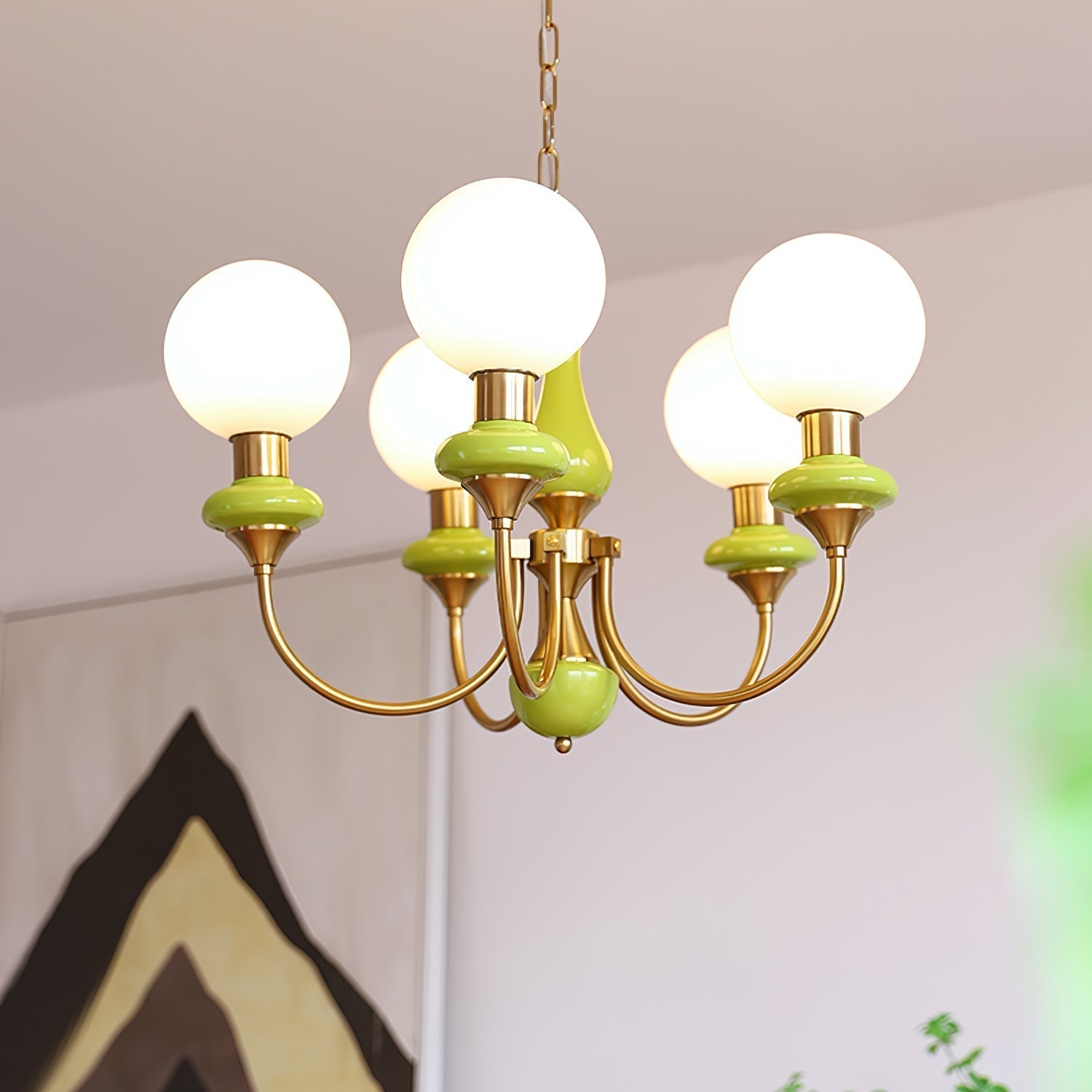 Onyx Chandelier - Lamp Outdoor