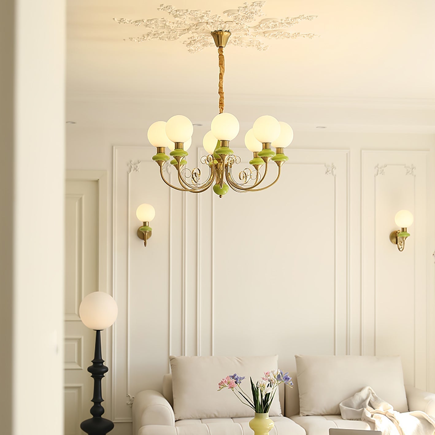 Onyx Chandelier - Lamp Outdoor