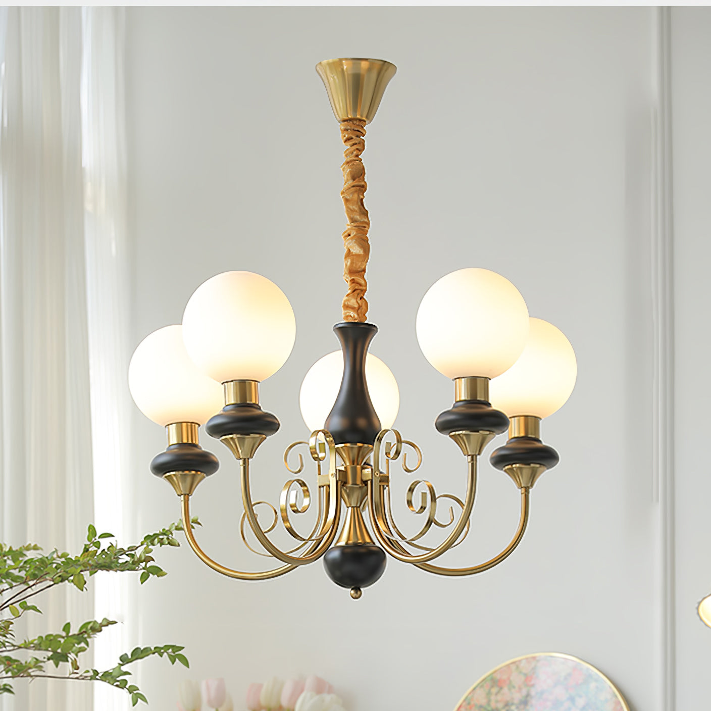 Onyx Chandelier - Lamp Outdoor
