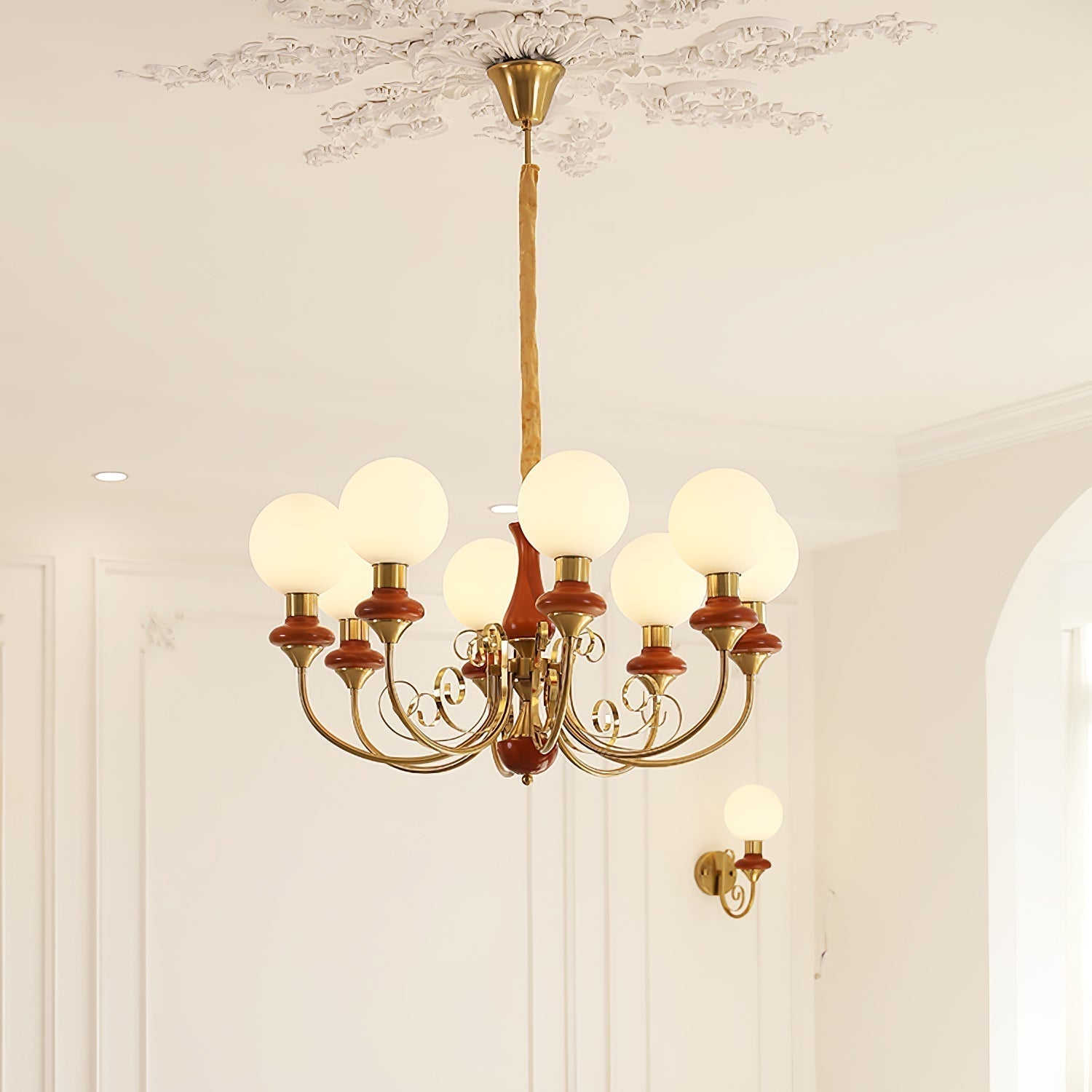 Onyx Chandelier - Lamp Outdoor