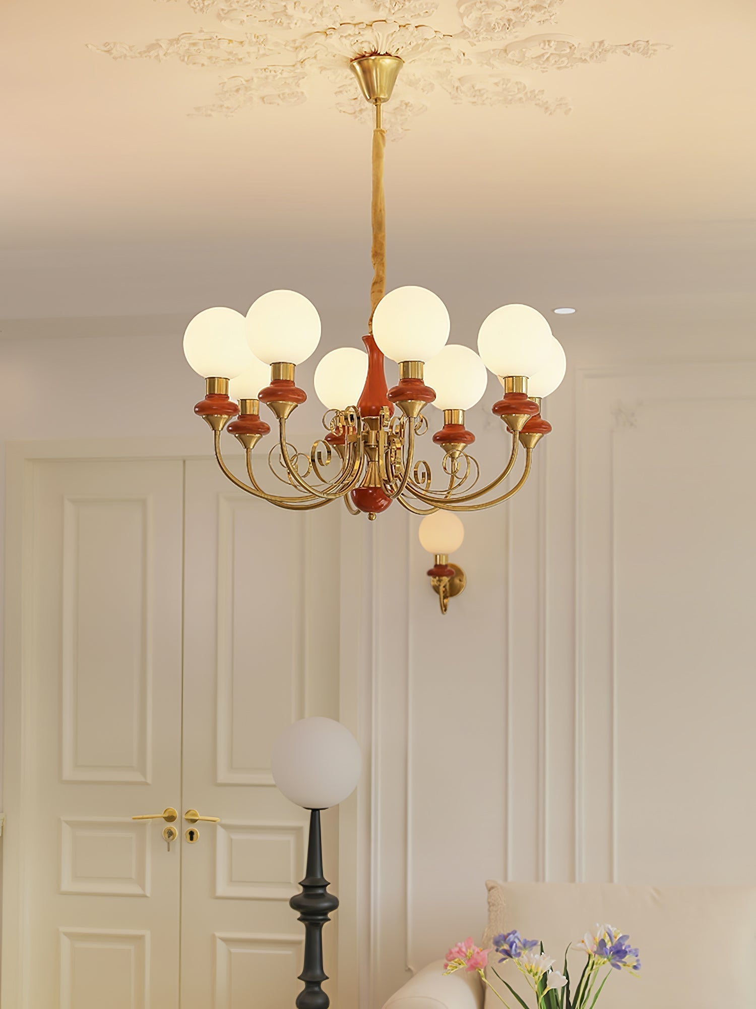Onyx Chandelier - Lamp Outdoor