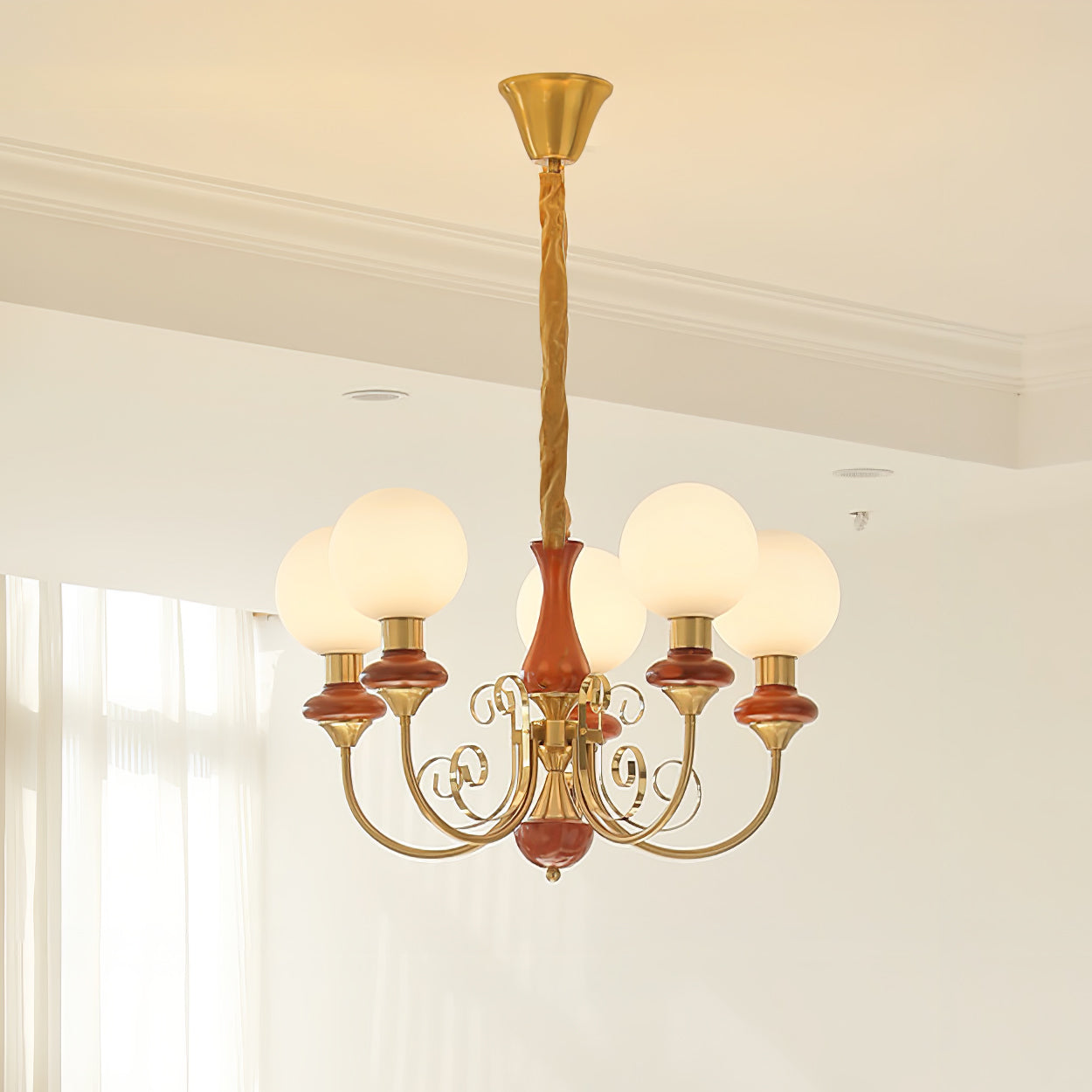Onyx Chandelier - Lamp Outdoor