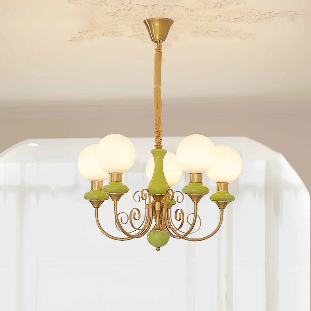 Onyx Chandelier - Lamp Outdoor