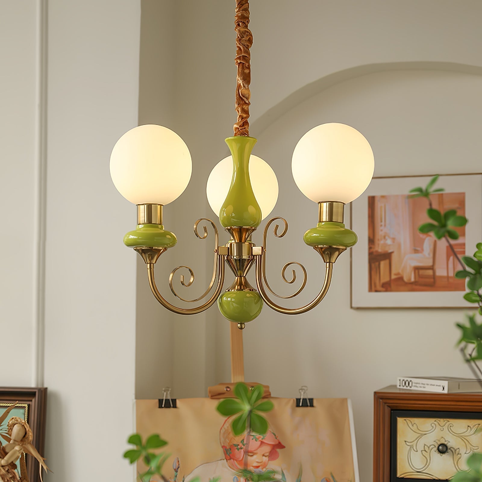Onyx Chandelier - Lamp Outdoor