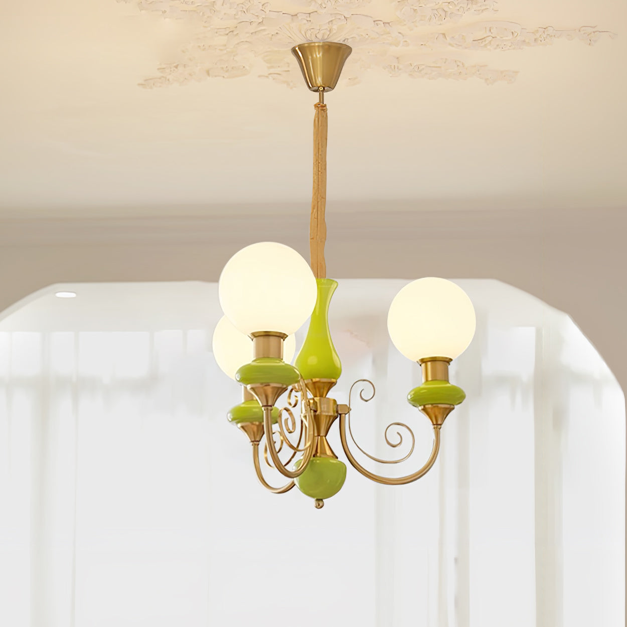 Onyx Chandelier - Lamp Outdoor