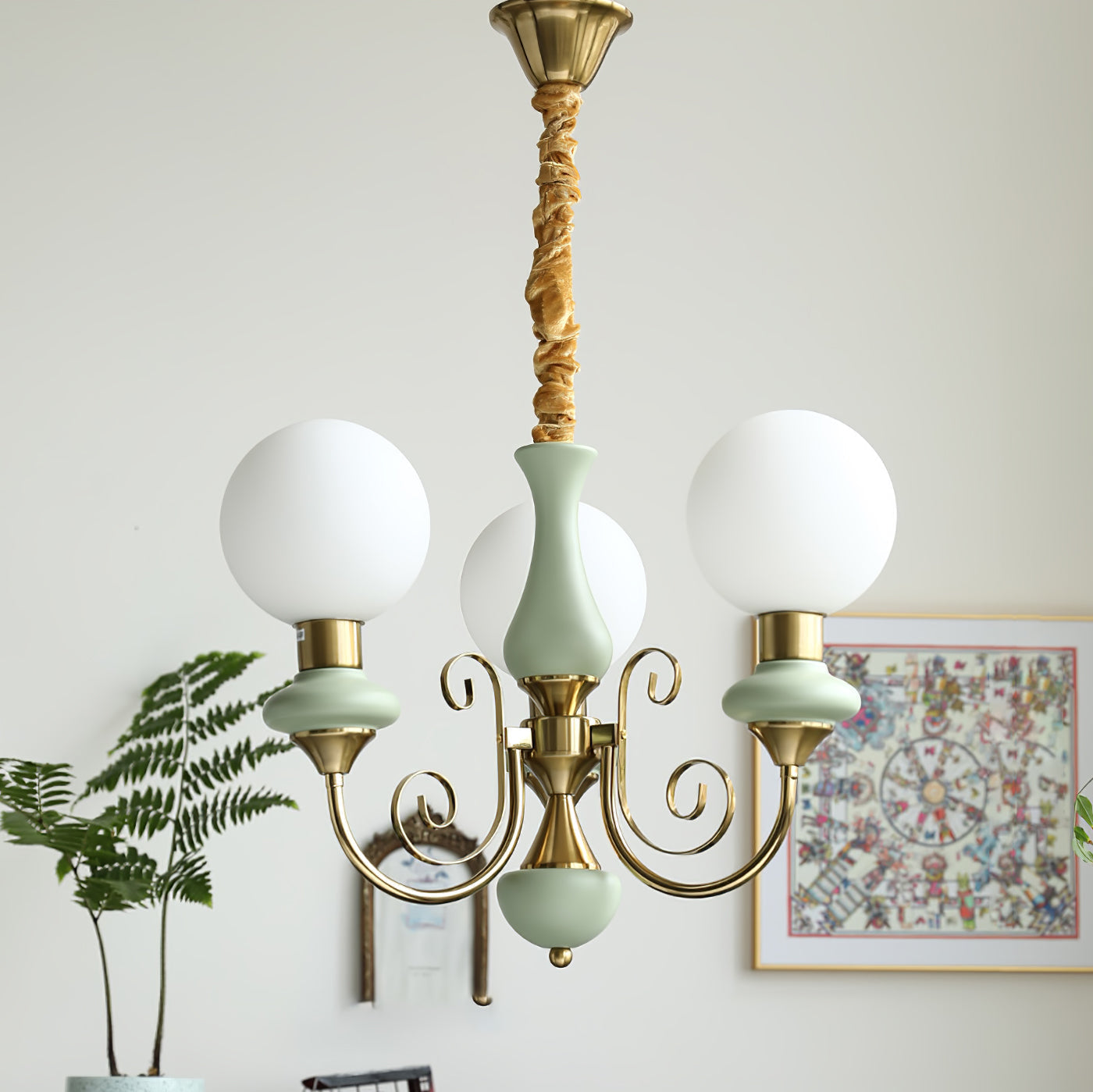 Onyx Chandelier - Lamp Outdoor