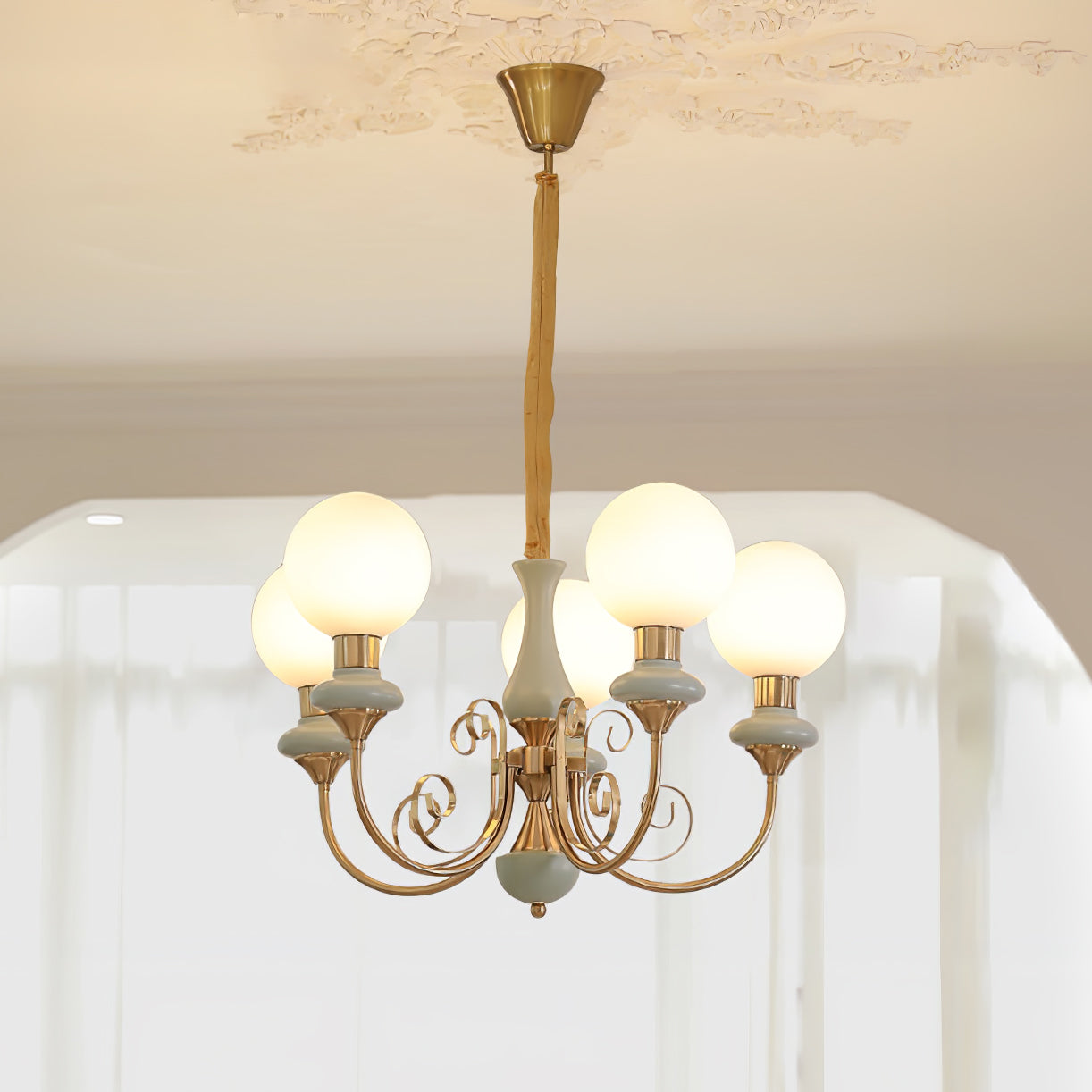 Onyx Chandelier - Lamp Outdoor
