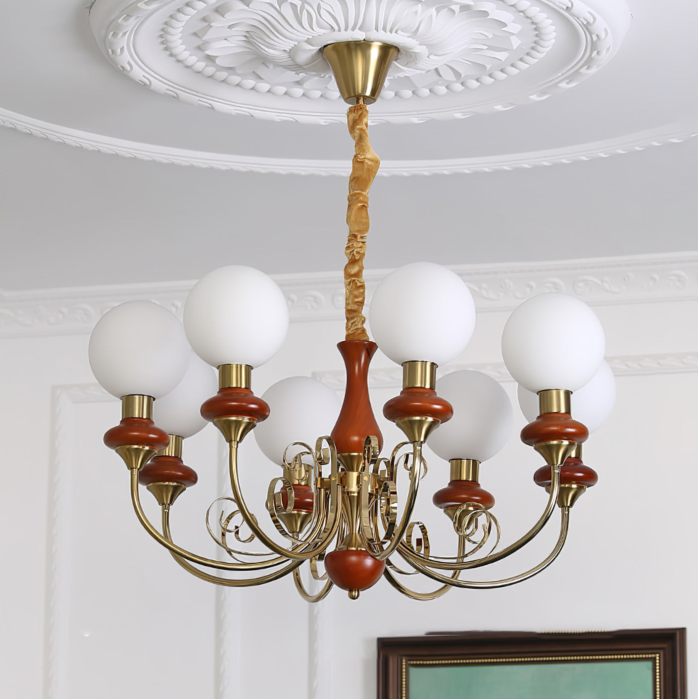 Onyx Chandelier - Lamp Outdoor