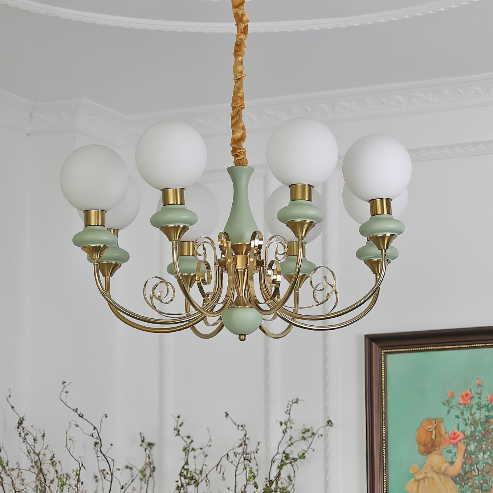Onyx Chandelier - Lamp Outdoor