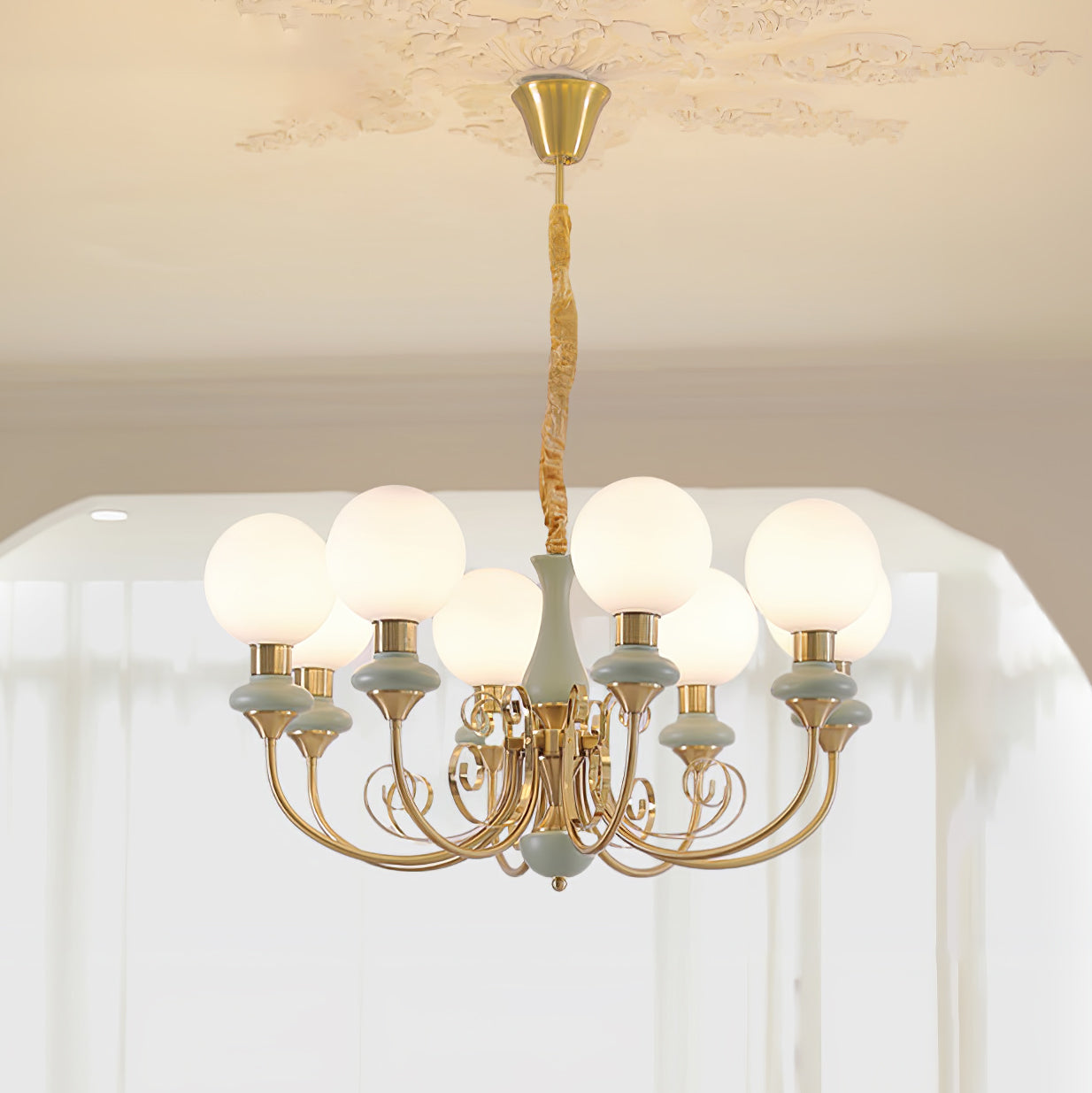 Onyx Chandelier - Lamp Outdoor