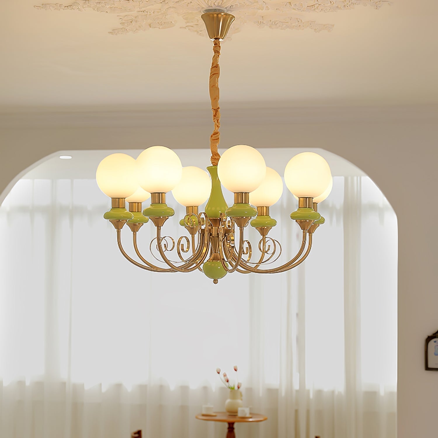 Onyx Chandelier - Lamp Outdoor
