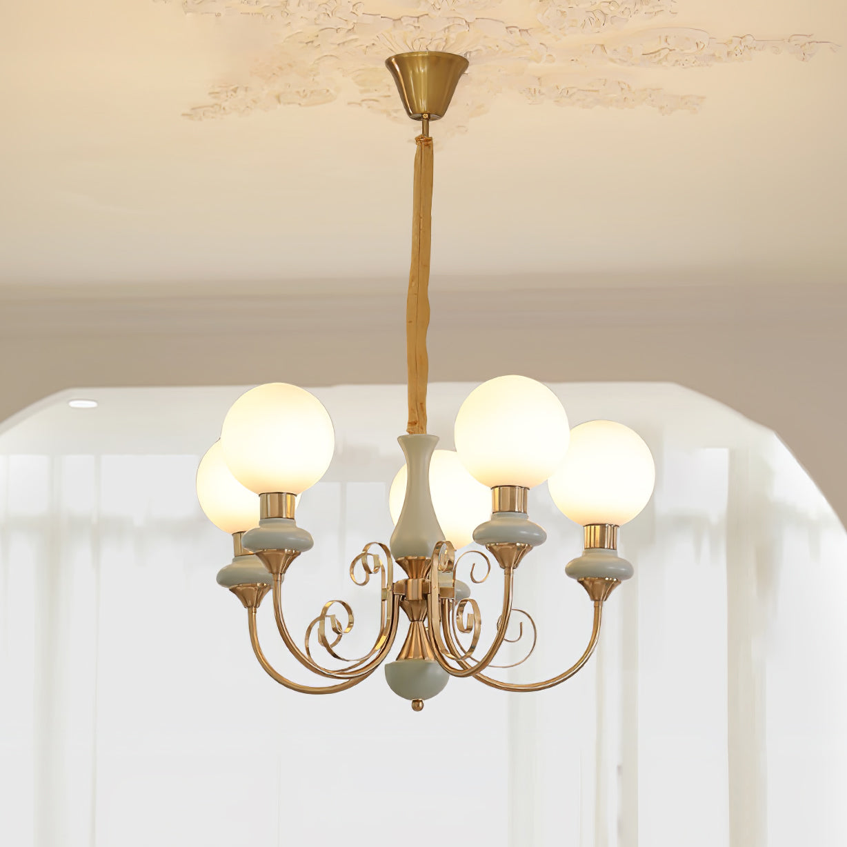 Onyx Chandelier - Lamp Outdoor