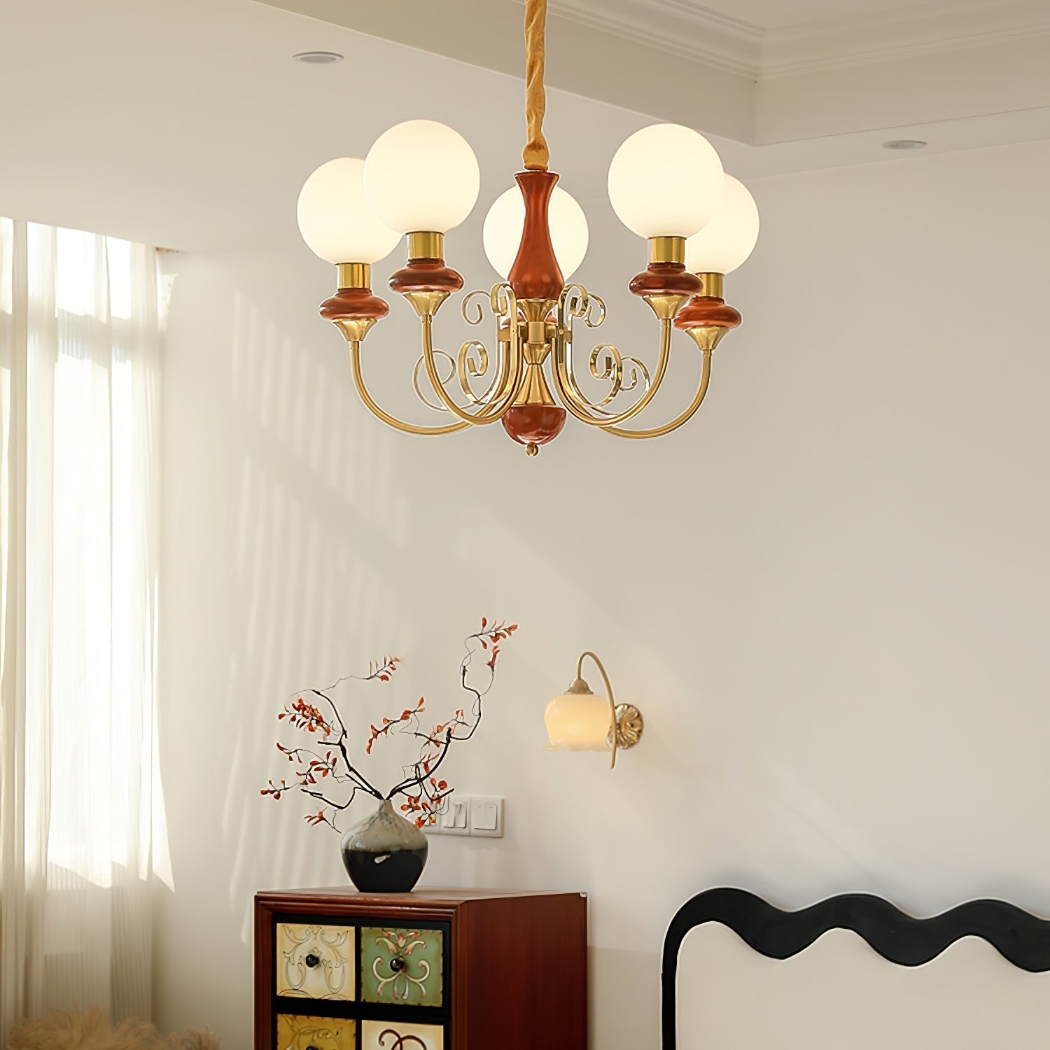 Onyx Chandelier - Lamp Outdoor