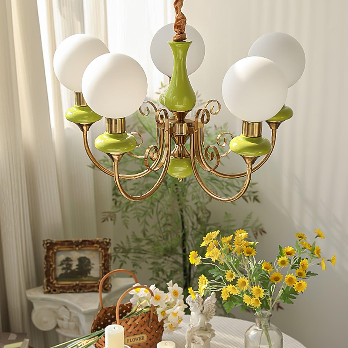 Onyx Chandelier - Lamp Outdoor