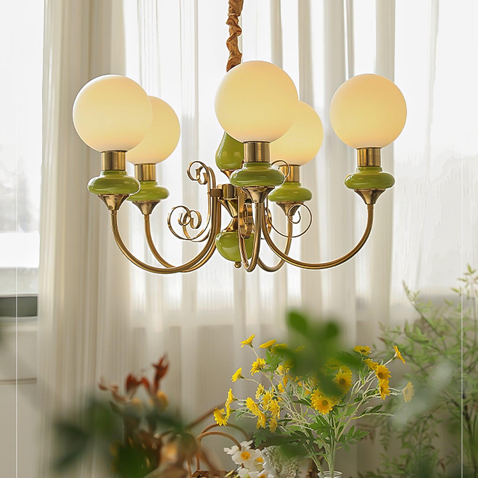 Onyx Chandelier - Lamp Outdoor