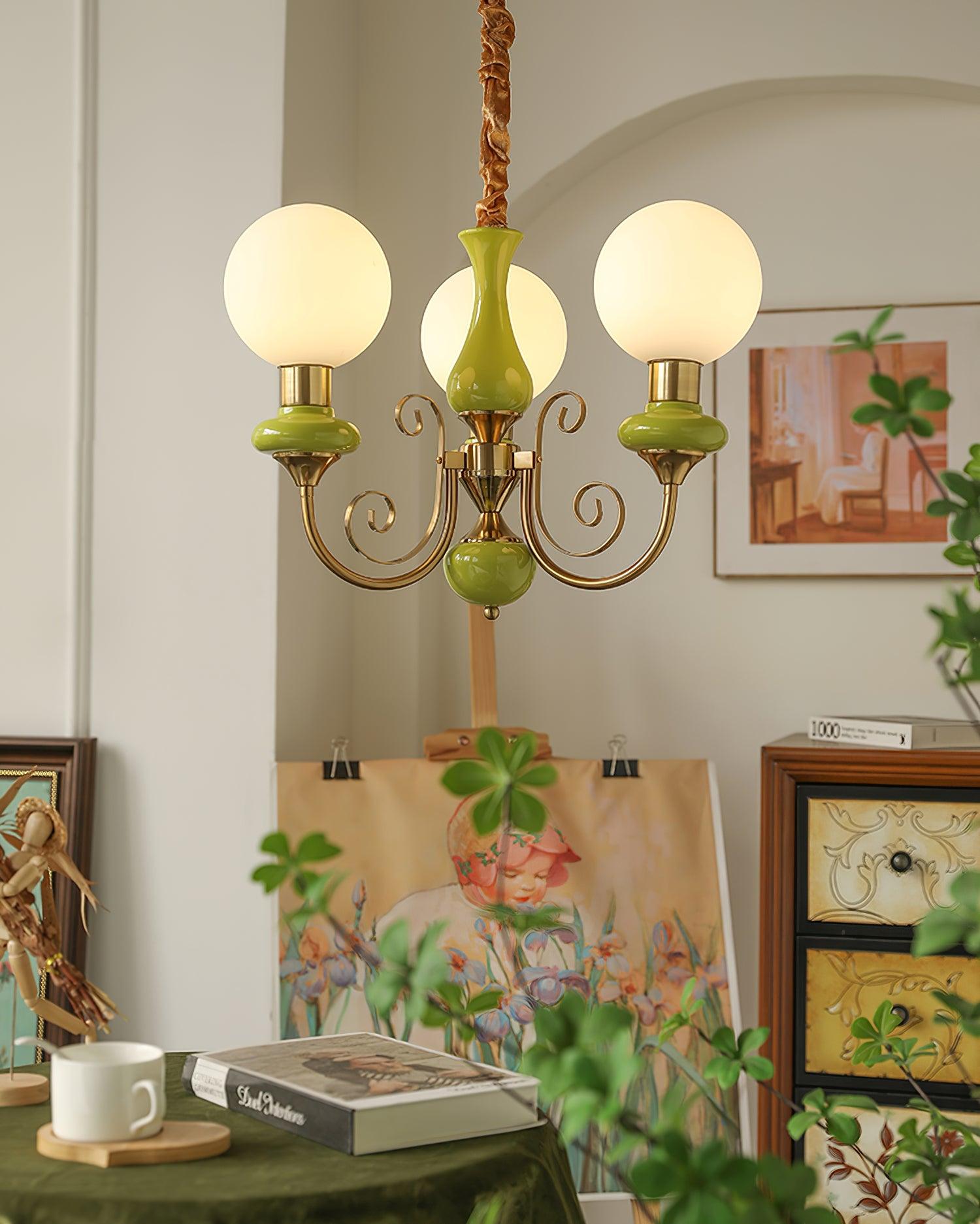 Onyx Chandelier - Lamp Outdoor