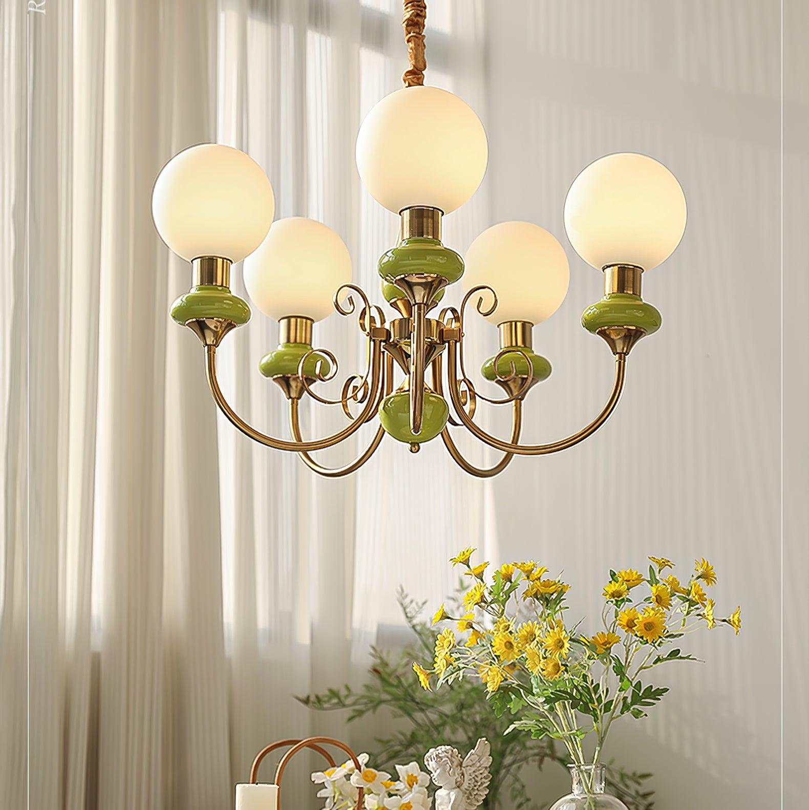 Onyx Chandelier - Lamp Outdoor