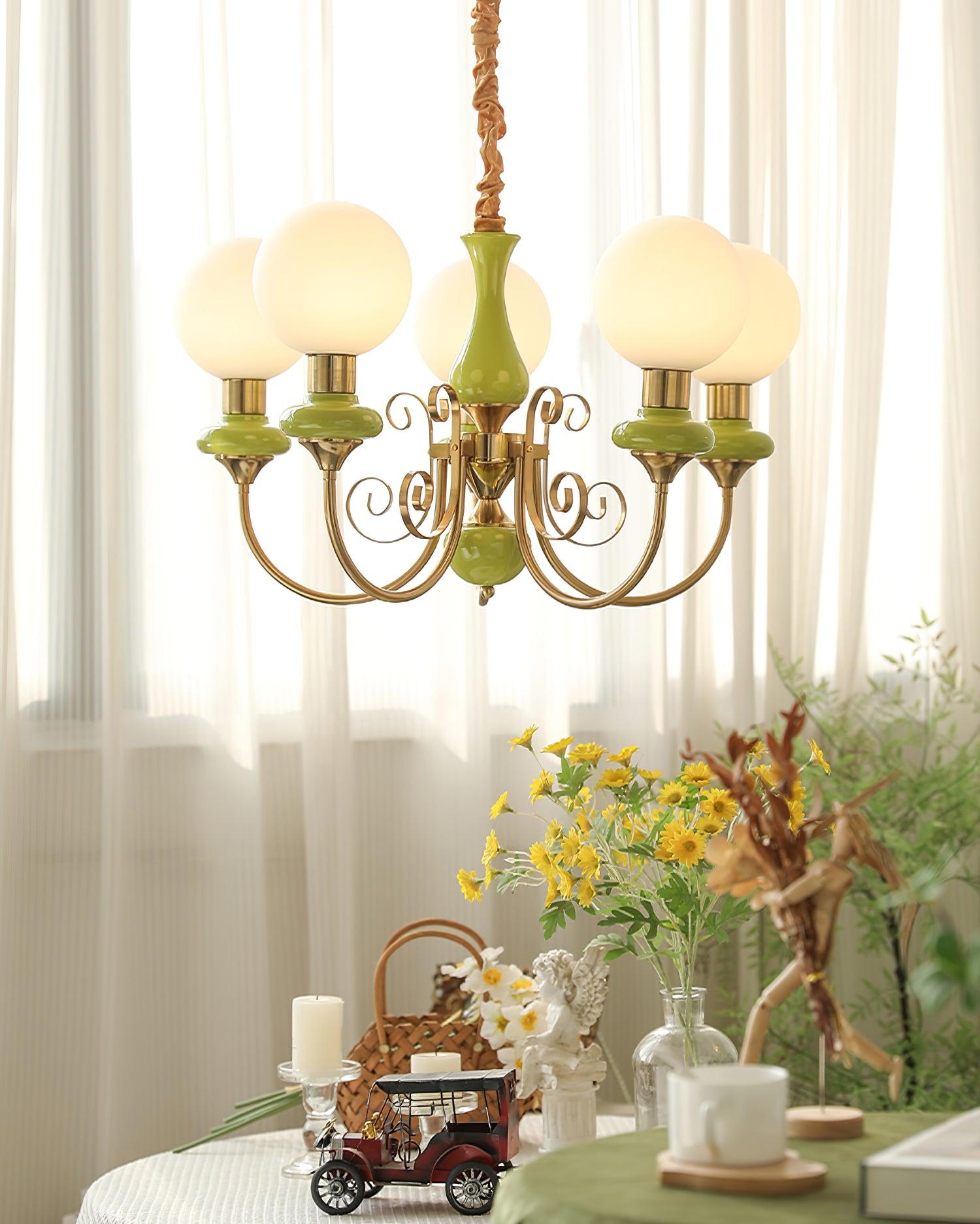 Onyx Chandelier - Lamp Outdoor