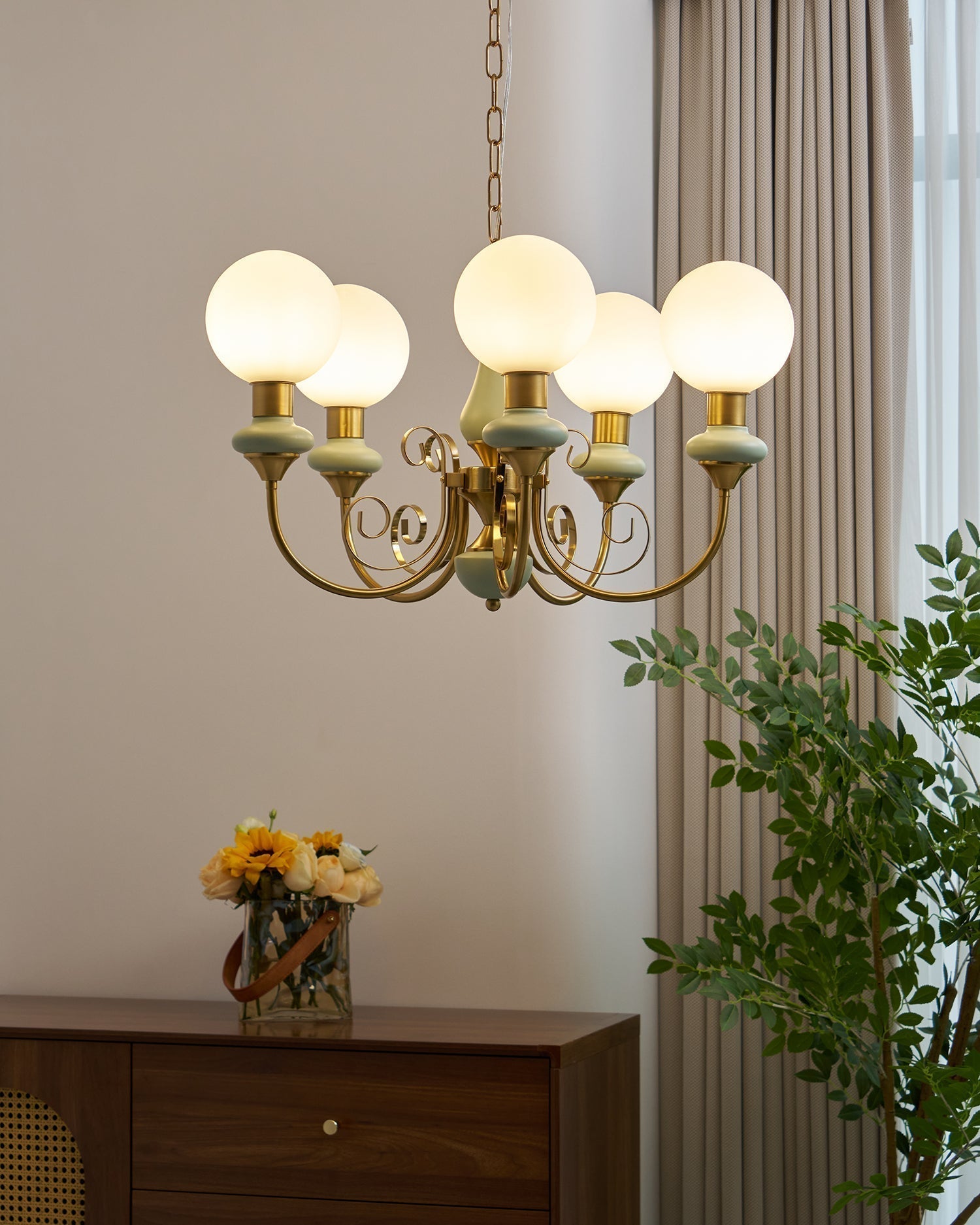 Onyx Chandelier - Lamp Outdoor