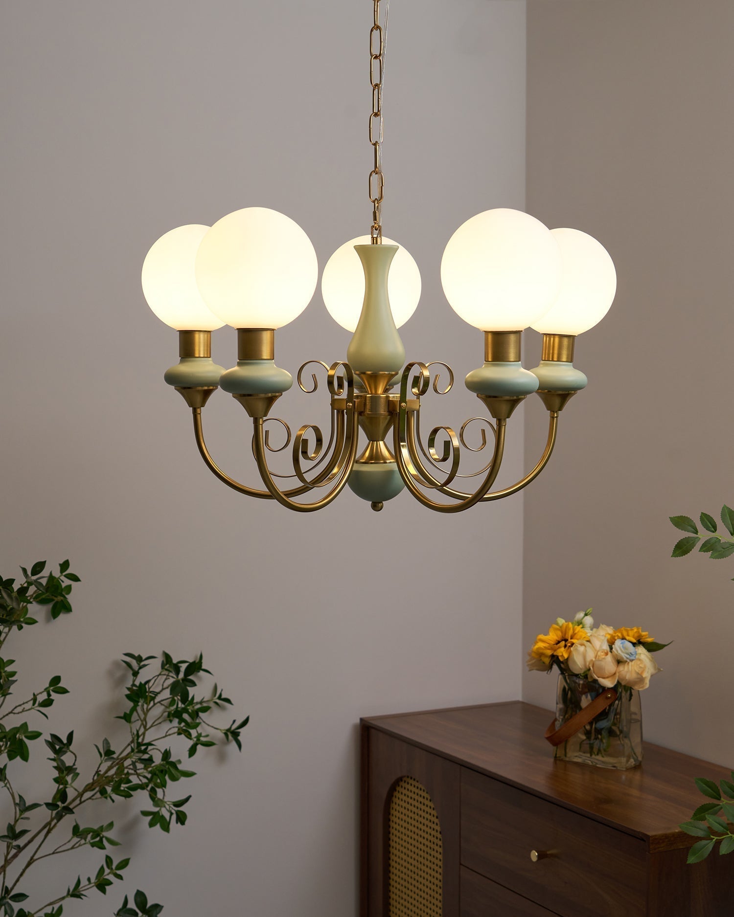 Onyx Chandelier - Lamp Outdoor