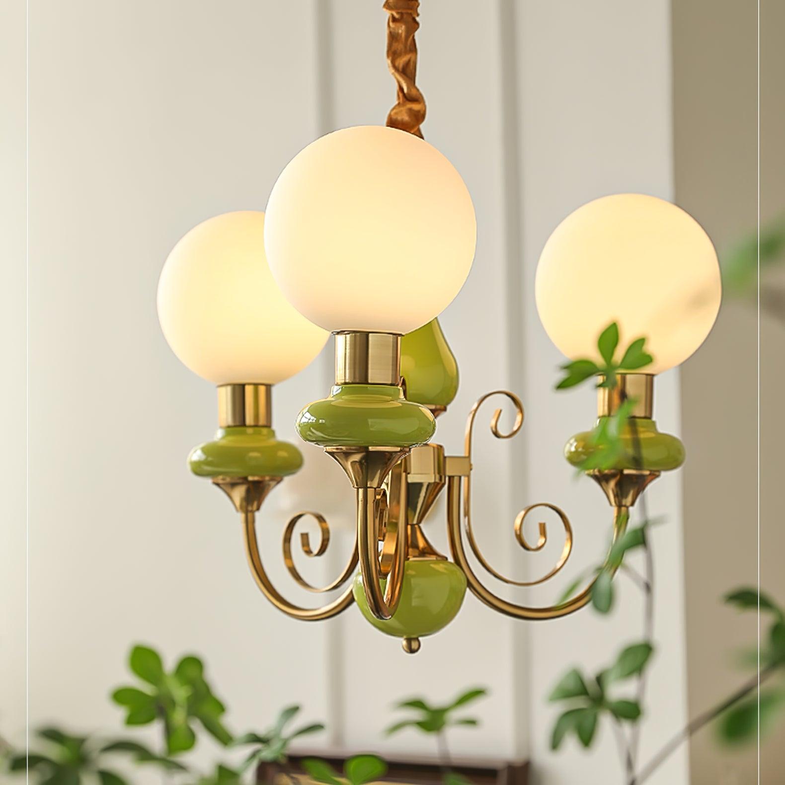 Onyx Chandelier - Lamp Outdoor