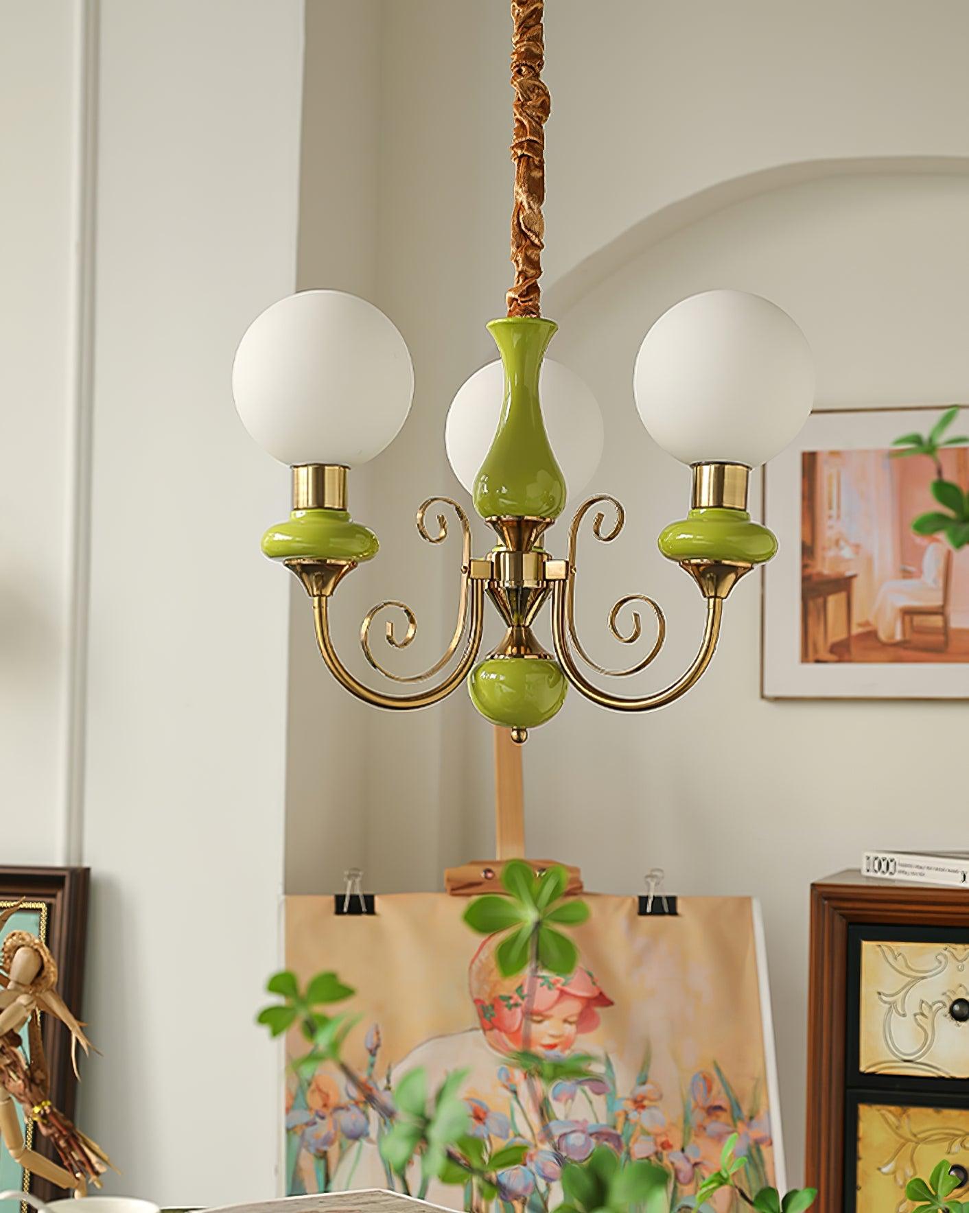 Onyx Chandelier - Lamp Outdoor