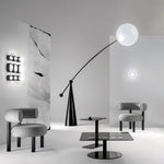 Opal Arc Floor Lamp - Lamp Outdoor