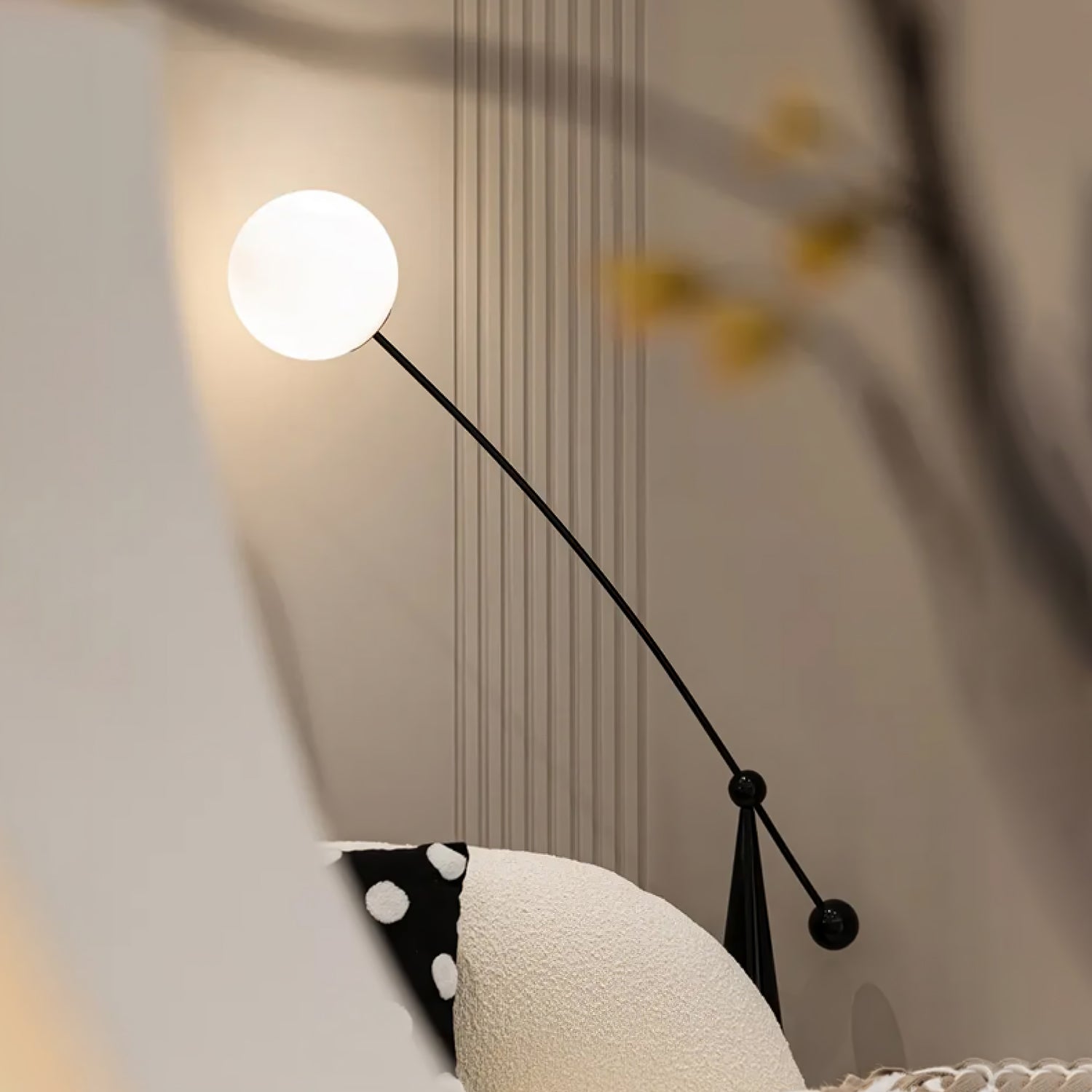 Opal Arc Floor Lamp - Lamp Outdoor