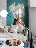 Opal Arc Floor Lamp - Lamp Outdoor