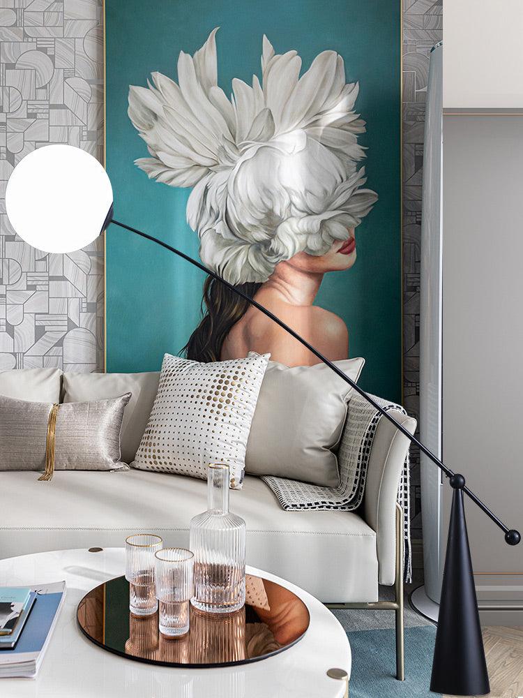 Opal Arc Floor Lamp - Lamp Outdoor