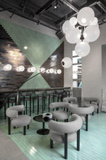 Opal Arc Floor Lamp - Lamp Outdoor