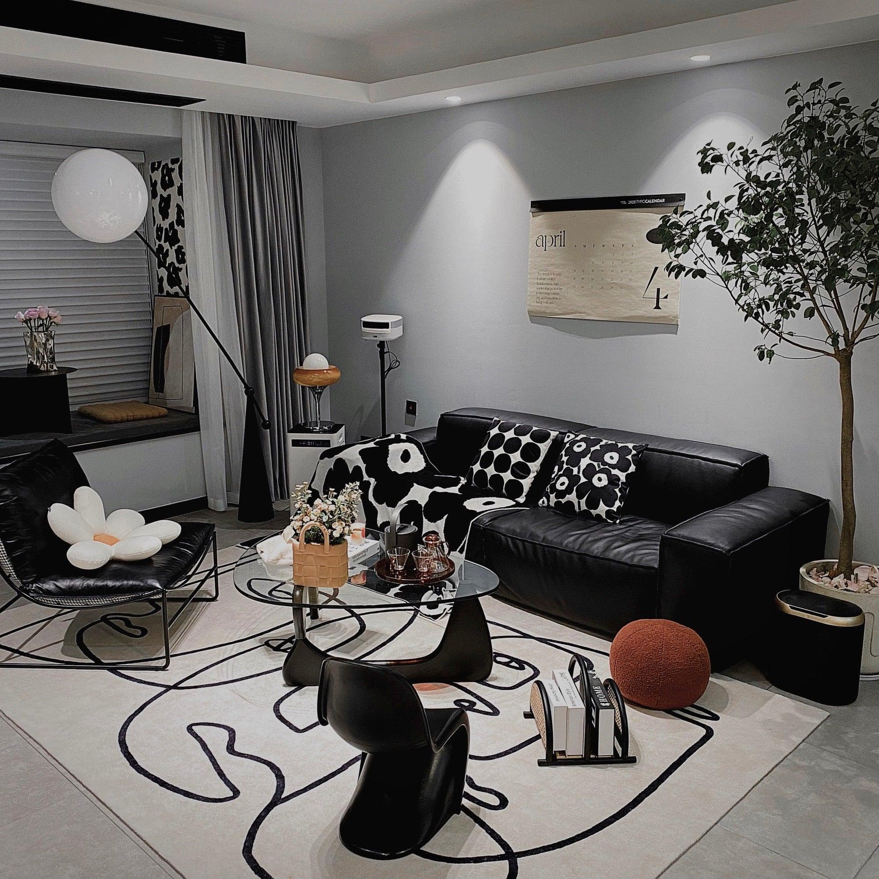 Opal Arc Floor Lamp - Lamp Outdoor