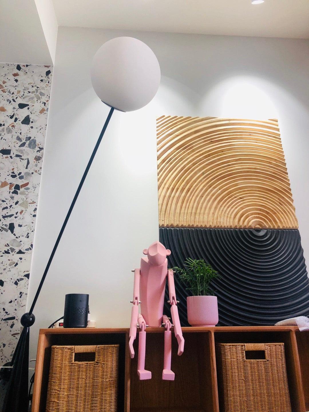 Opal Arc Floor Lamp - Lamp Outdoor