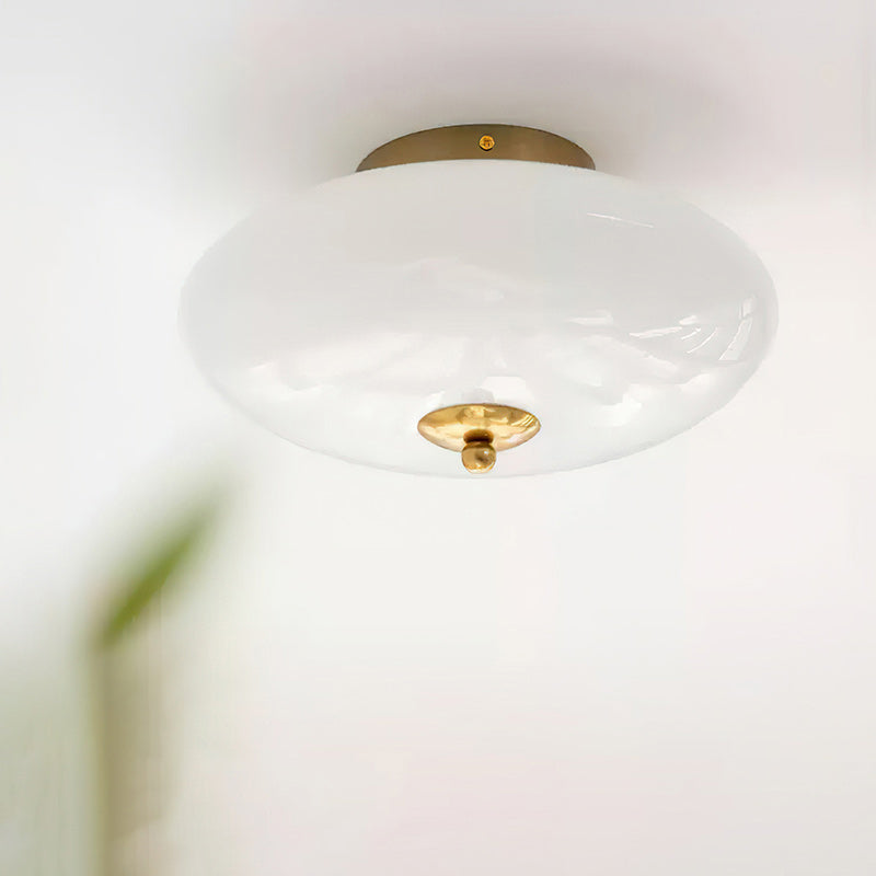 Opal Modern Glass Ceiling Light
