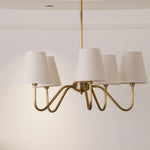 Opaluxe Brass Chandelier - Lamp Outdoor