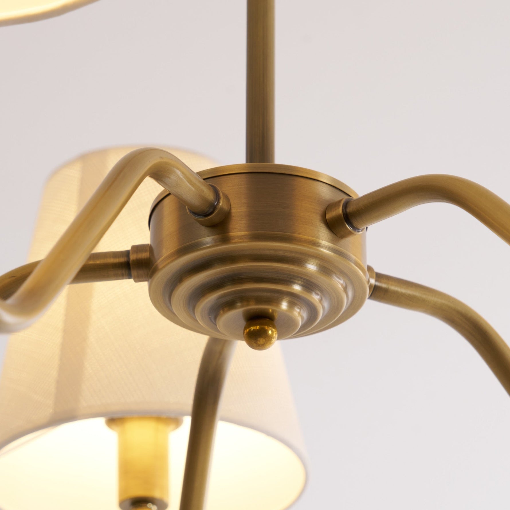 Opaluxe Brass Chandelier - Lamp Outdoor