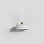 Openwork Ceramic Pendant Lamp - Lamp Outdoor