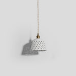 Openwork Ceramic Pendant Lamp - Lamp Outdoor