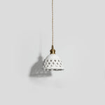 Openwork Ceramic Pendant Lamp - Lamp Outdoor