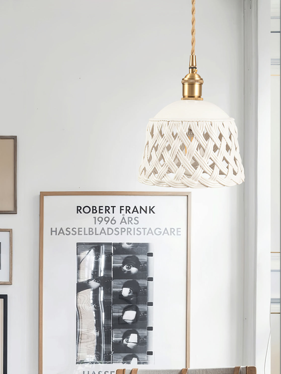 Openwork Ceramic Pendant Lamp - Lamp Outdoor