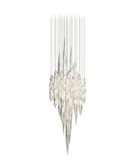 Oloren Prismatic Crystal Chandelier - Lamp Outdoor
